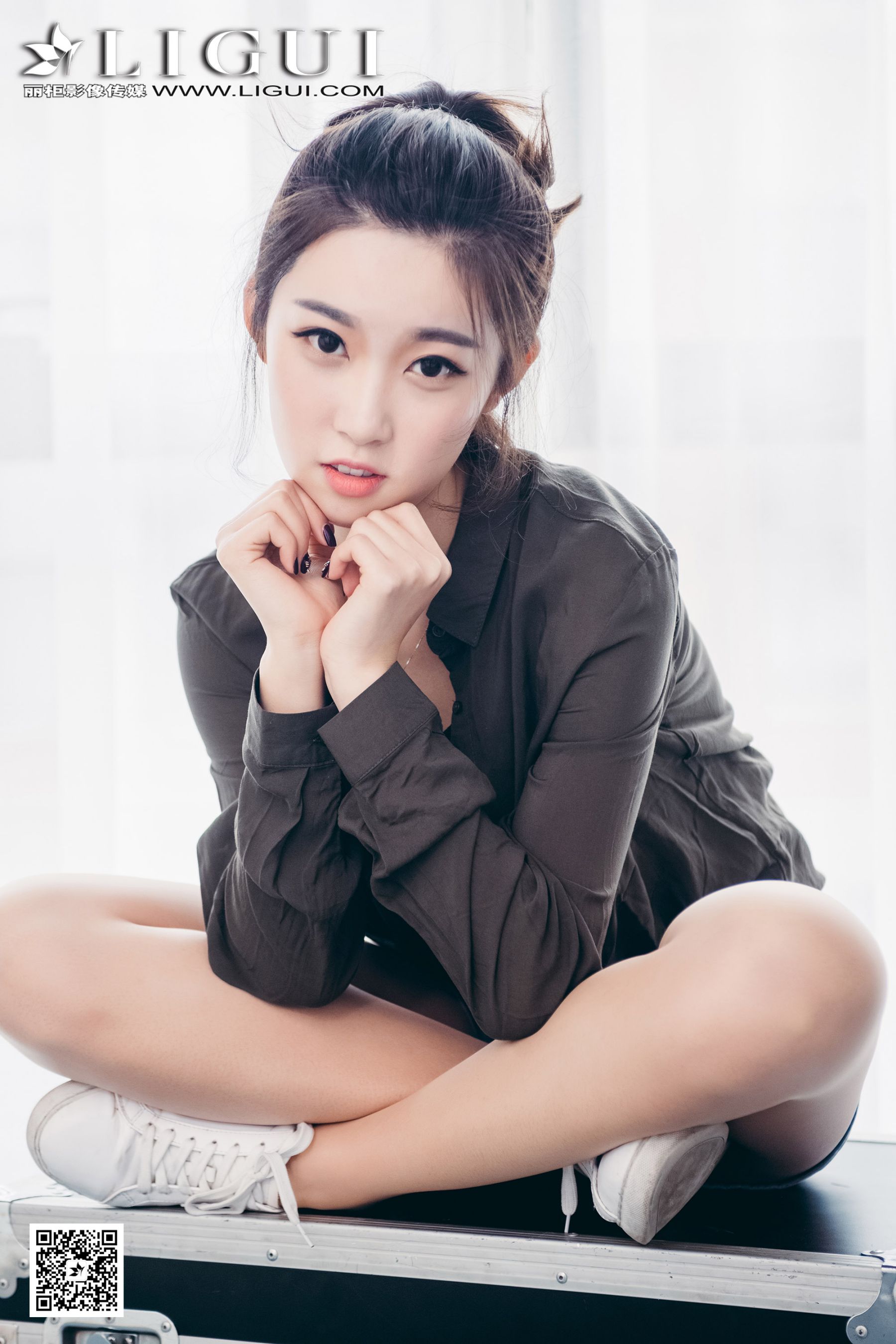 Model 筱筱《甜美热裤少女》 [丽柜] 1