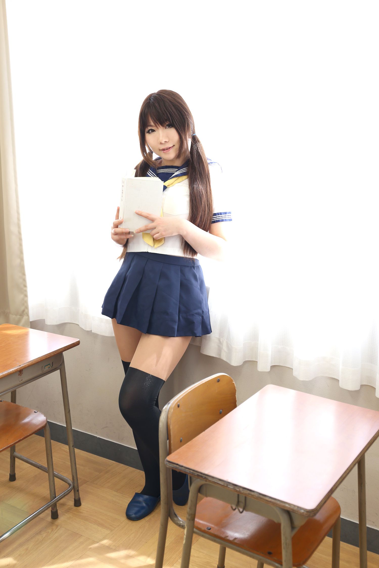 日暮りん(Higurashi Rin) Stockings Tights School Girl Bunny Girl Policewoman1