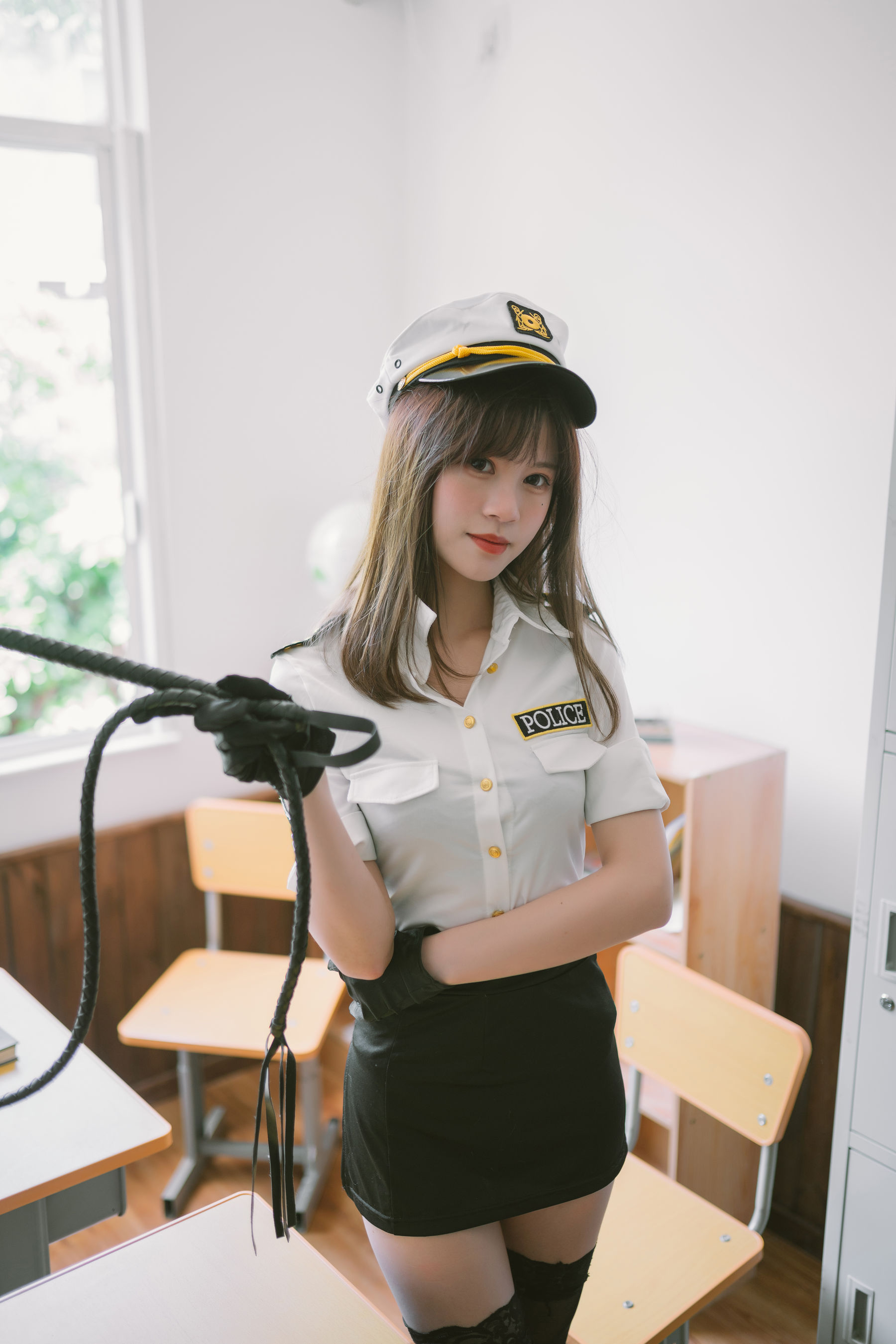[福利COS] 星黛鹿鹿(千反田鹿鹿) - 日常女警1
