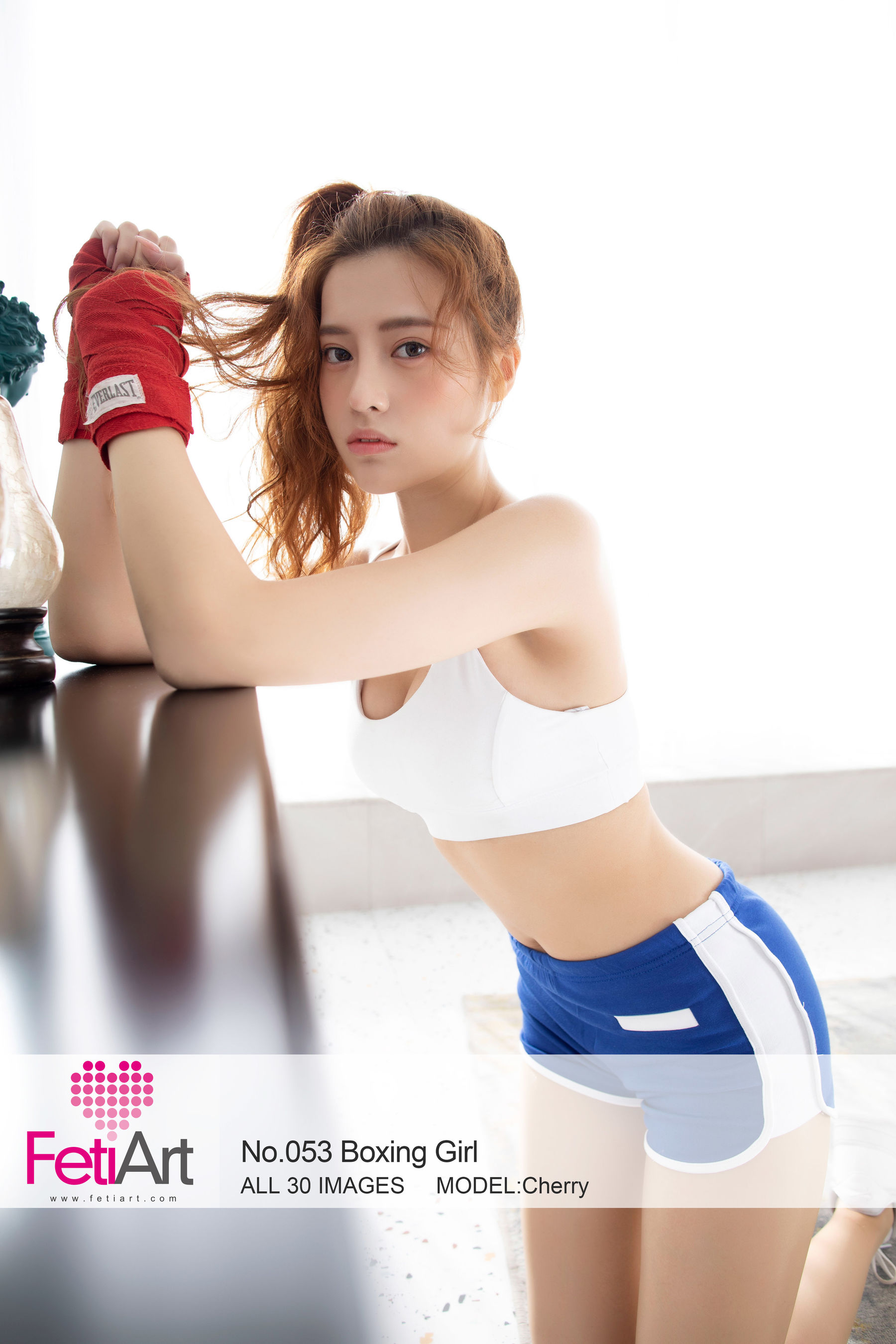 [尚物集FetiArt] No.053 Boxing Girl MODEL-Cherry1