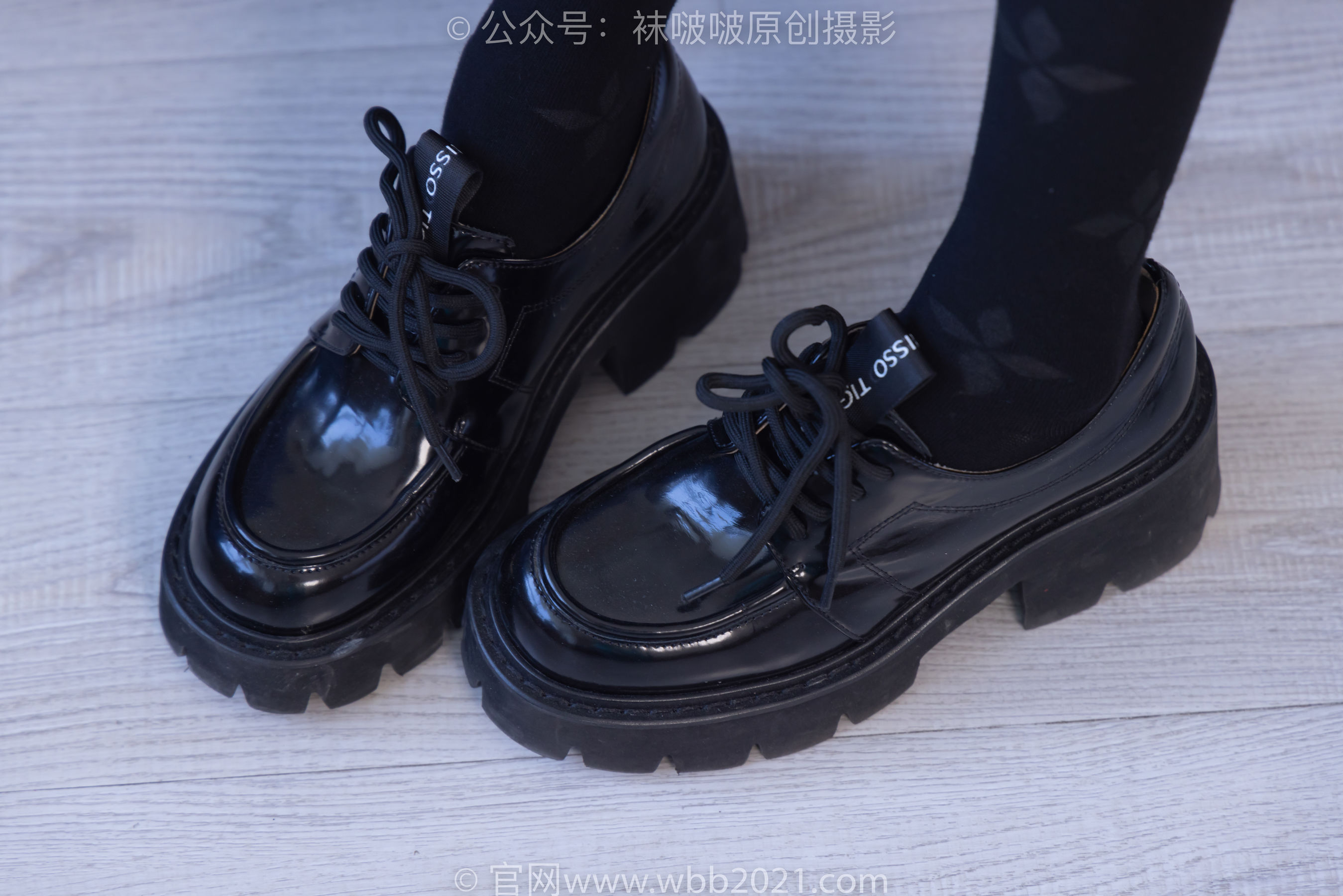 BoBoSocks袜啵啵 No.270 稚予 -高跟鞋、皮鞋、厚黑丝、黑色大腿棉袜1